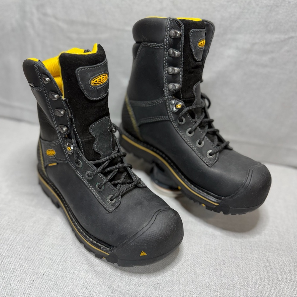 NWT-KEEN Wenatchee Men's Utility Waterproof Soft Toe Work Boots 1007975d - M8.5D